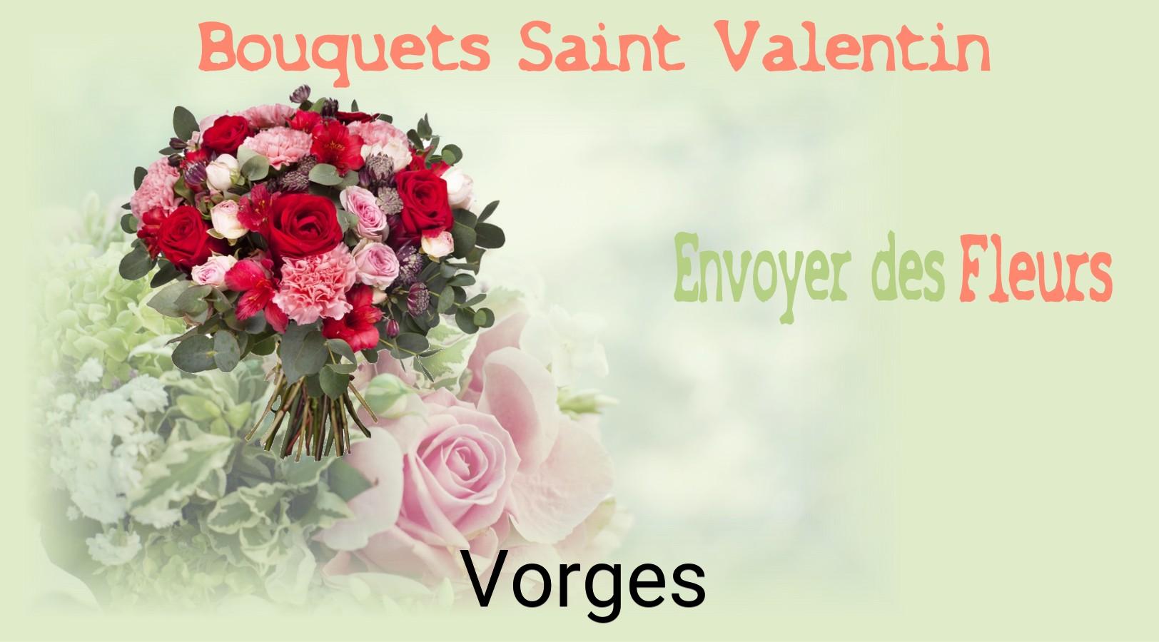 Roses de Saint-Valentin livrées à Vorges